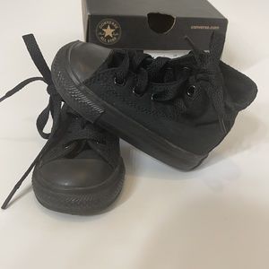 Converse|4c Infant All Star Black Mono